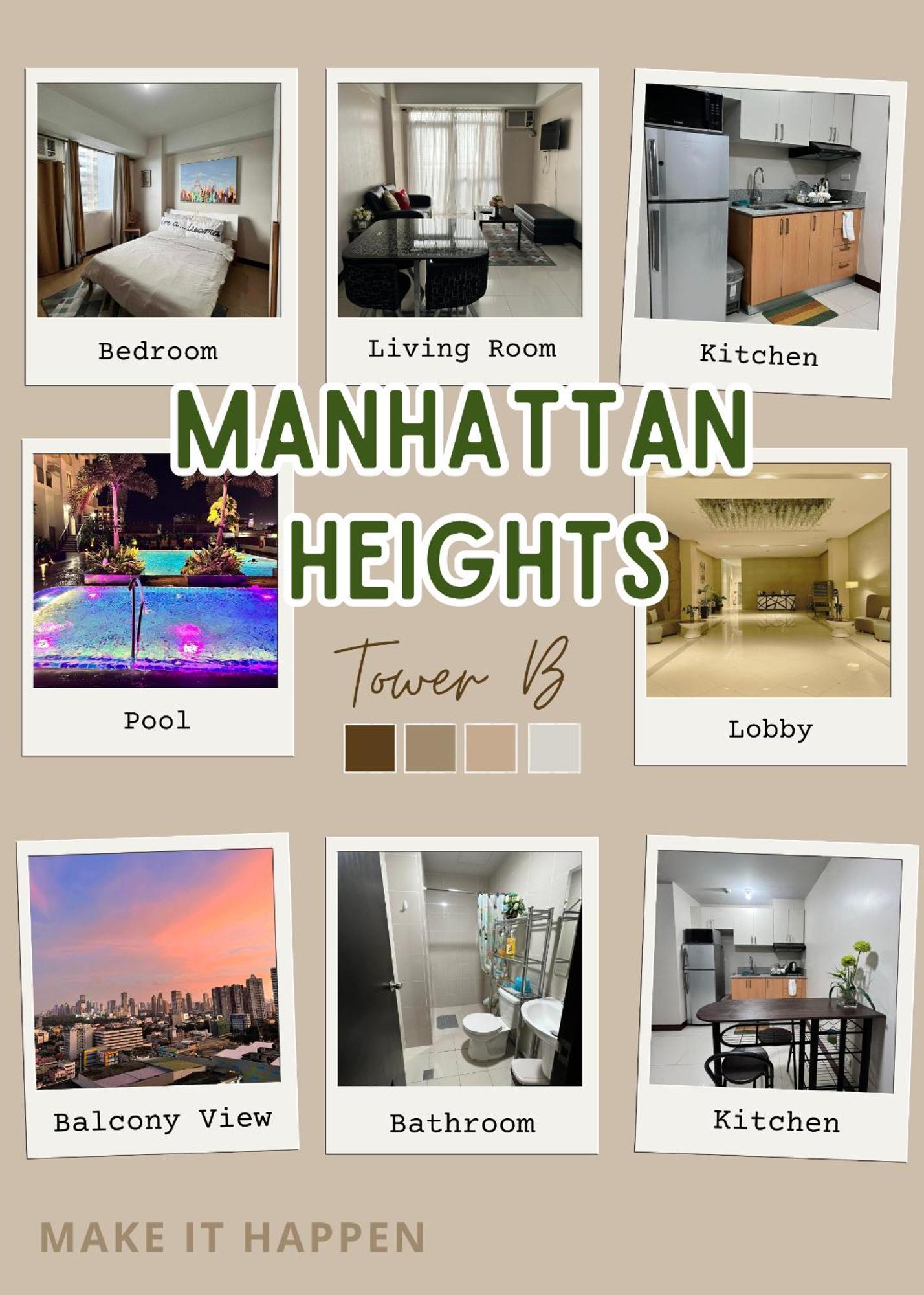 אפרטהוטל מנילה Manhattan Heights Towerb In Araneta Cubao 5Mins Walk To Smart Araneta מראה חיצוני תמונה